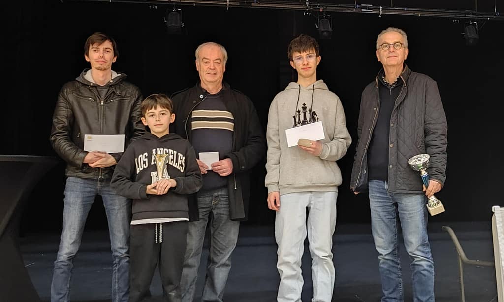 Open de Gouesnou, les brestois au rendez-vous 5 les 5 brestois recompensés