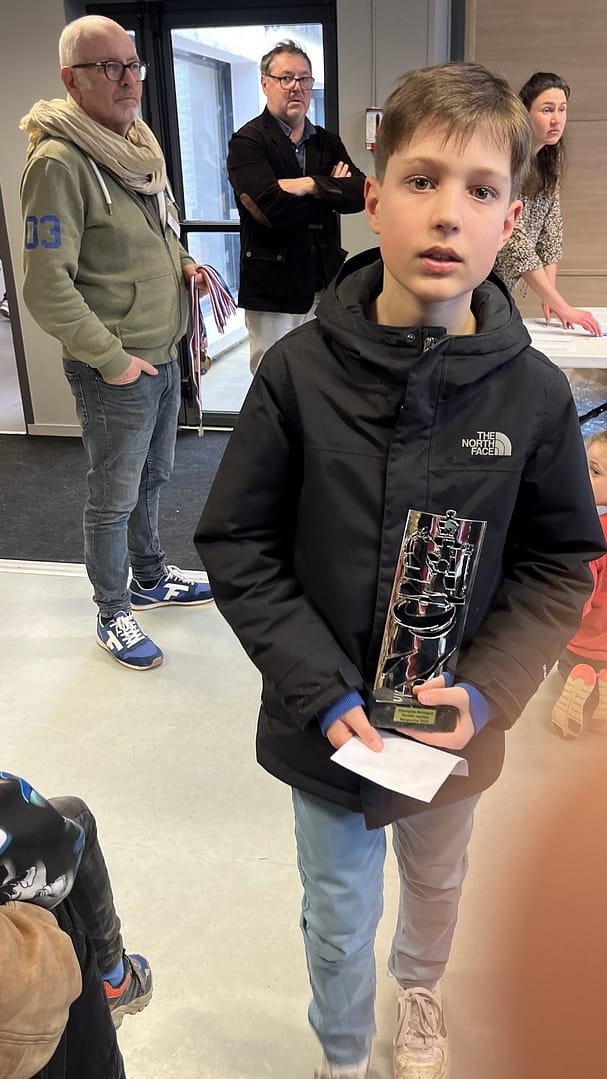 Augustin champion de Bretagne U14 de parties rapides 2 Augustin champion de Bretagne U14 de parties rapides 2