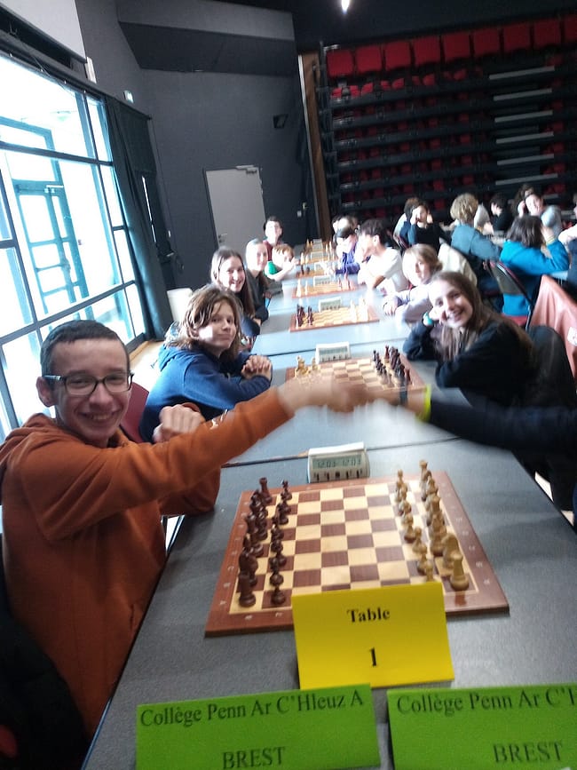 Penn Ar c'Hleuz champion de Bretagne des collèges 4 Penn Ar c'Hleuz champion de Bretagne des collèges 4