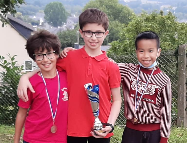 Ali Champion de Bretagne U10 et podium pour Anatoly en U12 2 Ali Champion de Bretagne U10 et podium pour Anatoly en U12 2