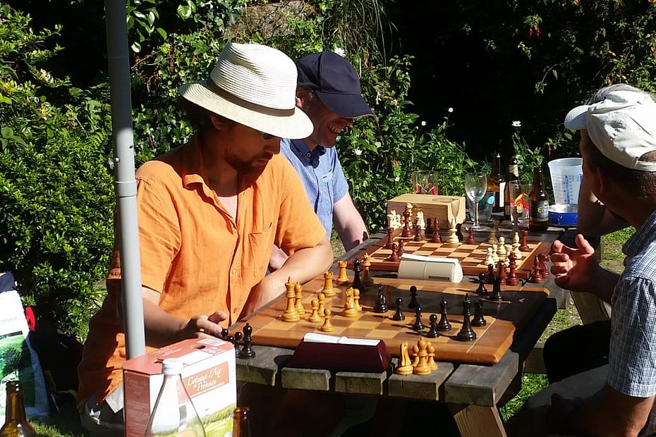 Les échecs pendant l'été 1