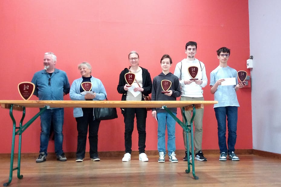 3 podiums Brestois au Championnat Individuel du Finistère 4 3 podiums Brestois au Championnat Individuel du Finistère 4